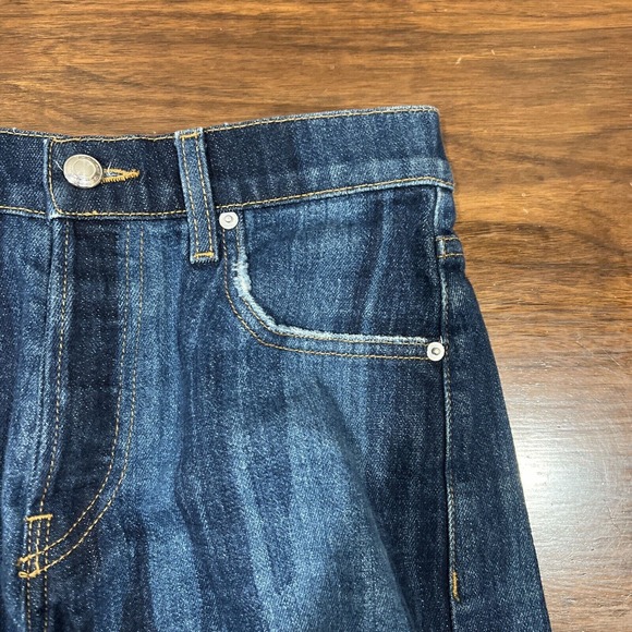 Derek Lam Denim Shorts‎ Women 24 Blue Jean Drew Cut Off Medium Wash - Picture 3 of 11